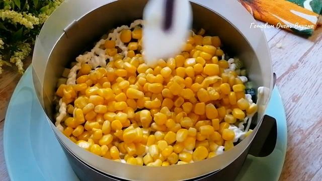 САЛАТ, который ешь и не можешь остановиться! ВКУСНЕЙШИЙ салат "Облако" с копченой куриной грудкой смотреть онлайн