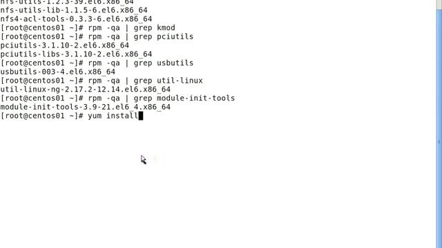 43 Linux Centos6 - yum install смотреть онлайн