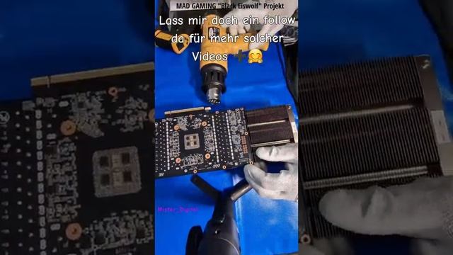 RTX 4090 Palit GameRock Umbau Auf Waterblock #customloop #pc #tech #tipsandtricks #Tutorial #pctips