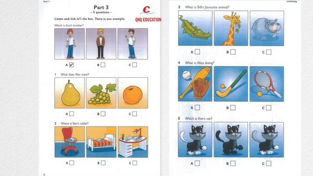 Pre A1 starters 3 authentic examination papers test 1 listening смотреть онлайн