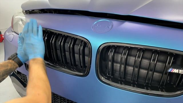 Ultra culoare pentru Bmw 535 ! Oracal Ultramarine Violet смотреть онлайн