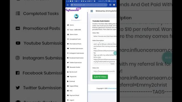 InfluencerCash Member @Emmy2christ Review | Best Way To Make Money Online смотреть онлайн