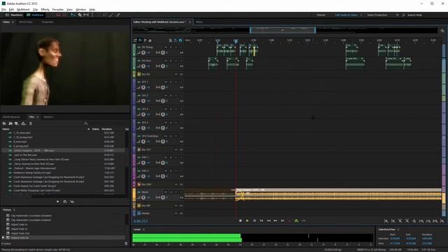 Audio Editing with Adobe Audition CC - Tutorial for Beginners смотреть онлайн