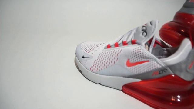 Nike Air Max 270 Wolf Grey University Red AH8050-018 смотреть онлайн