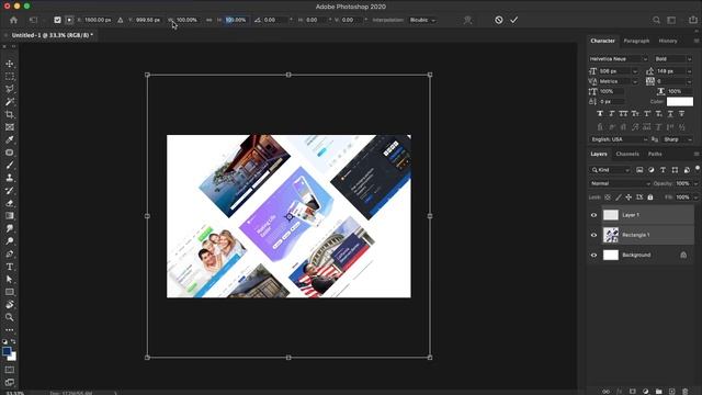 1. Photoshop amaliyoti: Izometrik mockup tayyorlash смотреть онлайн