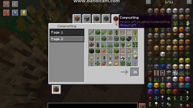 Customposter 1.14.3 Fabric Mod Overview (Custom Composter recipes and chance configuring) смотреть онлайн