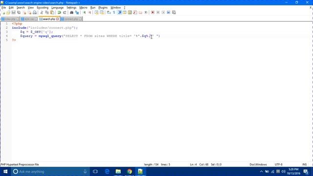 part3 Creating database and search php Page - hackerrahul.com смотреть онлайн