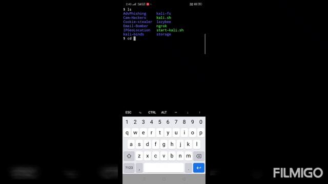 email-bomber on termux (kali linux). смотреть онлайн