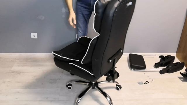 Сборка офисного кресла модель КМ - 808 смотреть онлайн