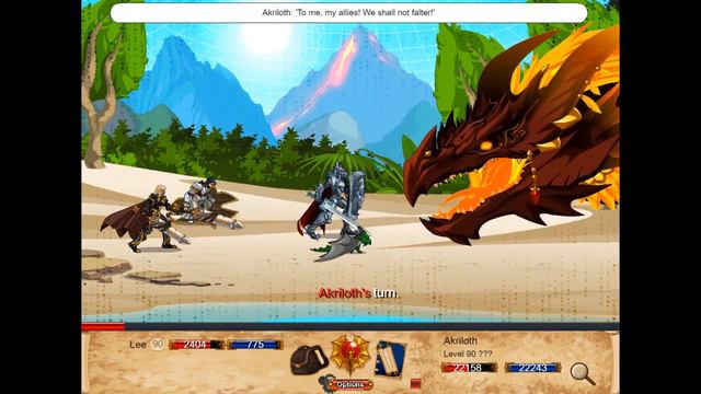 DragonFable | Wrath DragonLord Vs Akriloth the Protector (Outdated) смотреть онлайн