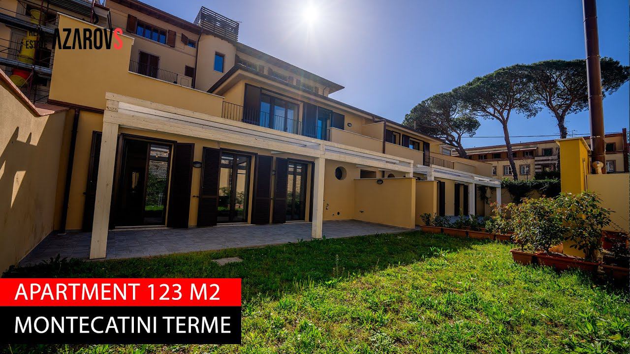 Two-storey Townhouse For Sale In Montecatini Terme
