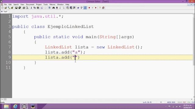 Video Tutorial: LinkedList en Java / LinkedList in Java смотреть онлайн