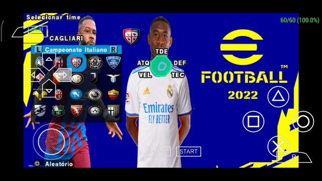 INCRÍVEL!!! PES 2022 ISO PSP/PPSSPP BRASILEIRÃO SÉRIE A + EUROPEU ATUALIZADO NOVA TEMPORADA
