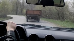 Поездка в деревню на Мерседес 123 .