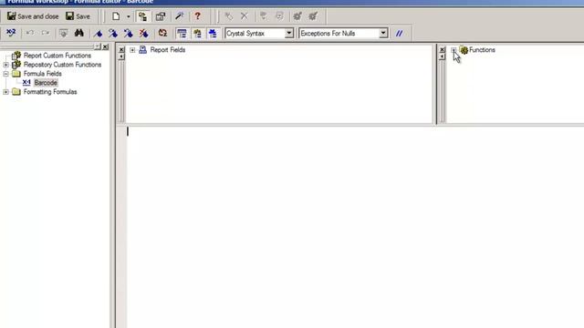 How to Create Barcodes in Crystal Reports using UFL and Barcode Fonts смотреть онлайн