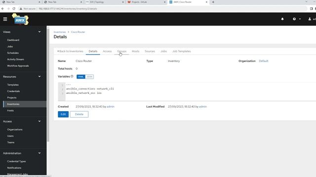 Building A Virtual LAB on EVE-NG & Learn How best to manage Ansible AWX Inventory смотреть онлайн
