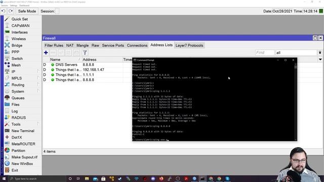 ? MikroTik MTCNA - Firewall Fasttrack, Mangle Rules & Address Lists смотреть онлайн