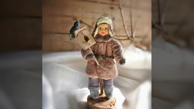 Обзор игрушек из ваты на елку. #vatnaya kukolka#cotton doll#handmade#игрушкинаелкуизваты смотреть онлайн