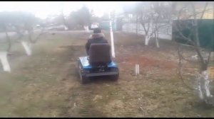 Самодельный гусеничный минитрактор