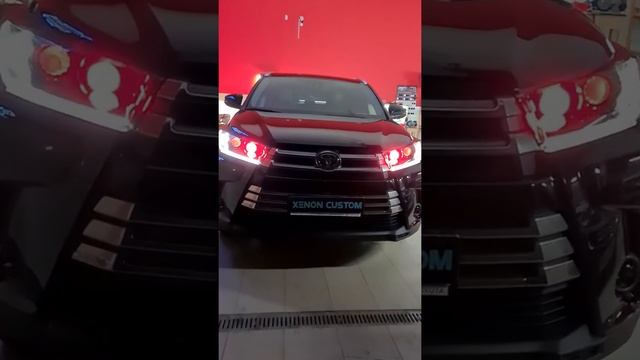 Toyota Highlander тюнинг фар смотреть онлайн