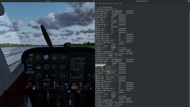 FlightGear Dev #5 | Zdalne sterowanie przez Telnet смотреть онлайн