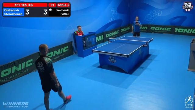 01:45 Oleksandr Storozhenko - Yevhenii Faflei West 6 WIN CUP 24.02.2024 | TABLE TENNIS WINCUP