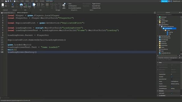 How To Make A Custom Loading Screen | Roblox Studio Tutorial смотреть онлайн