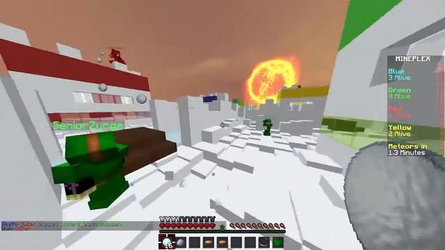 Mineplex's Seasonal Game: "Snow Fight" смотреть онлайн