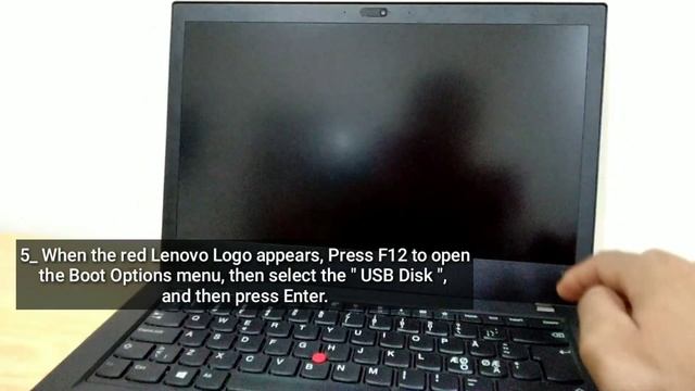 Easy Way to Boot From a USB Drive on Lenovo ThinkPad to install Windows 10, 11 #thinkpad смотреть онлайн