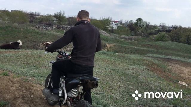 Сломался Пит байк 160 , ставлю другой мотор) смотреть онлайн