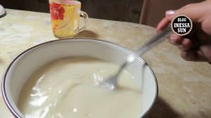 Как варить клейстер из муки.