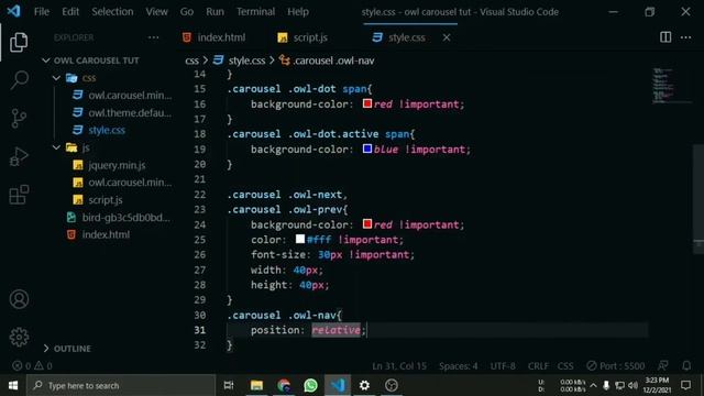 How To Create Custom Navigation and Dots in Owl Carousel : Owl Carousel Tutorial Part 4 смотреть онлайн