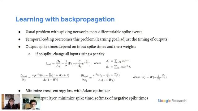 Iulia M. Comsa (Google Research) - On temporal coding in SNNs with alpha synaptic function смотреть онлайн