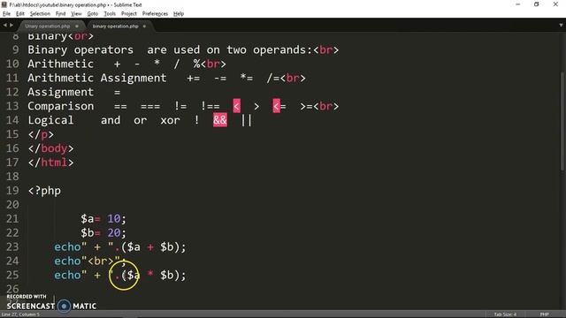 Binary In PHP ( In Sindhi ) смотреть онлайн