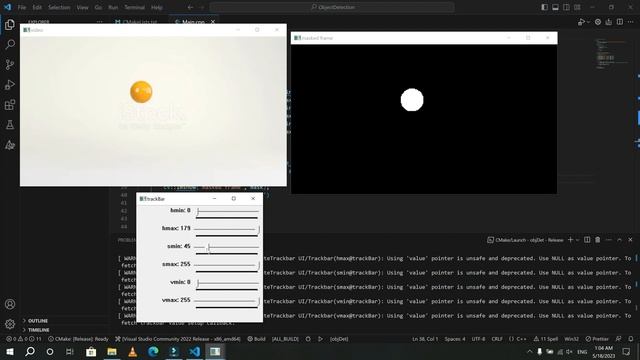 Object-Detection by converting color space to HSV смотреть онлайн