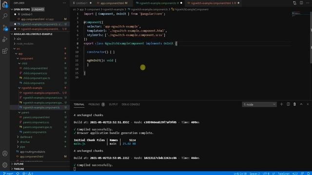 #15. *ngSwitchCase | Angular 11 tutorial смотреть онлайн