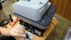 #39 Принтер Samsung SCX 4824 / 4828 | Xerox 3220 / 3210 | Треск при печати \ замятие бумаги
