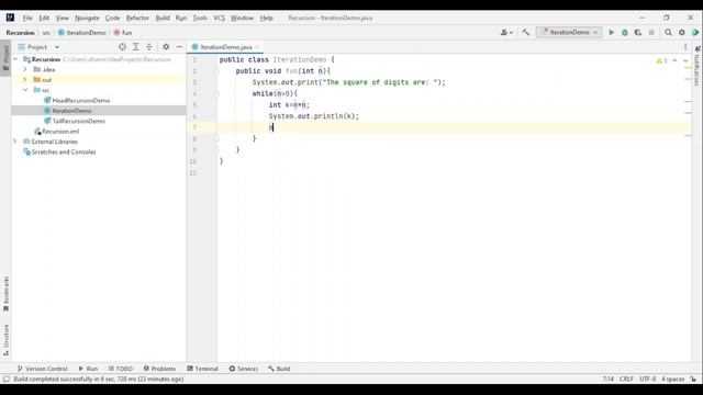 Iteration | Data Structure and Algorithm | justCoding( ) | Hands On | Java смотреть онлайн