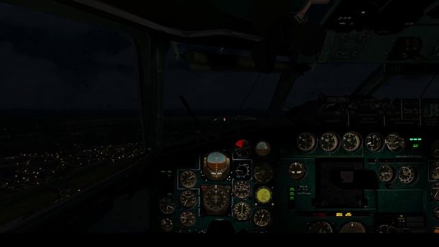 P3Dv3.4 / SKD / Ту-154 / Заход и посадка в Екатеринбурге