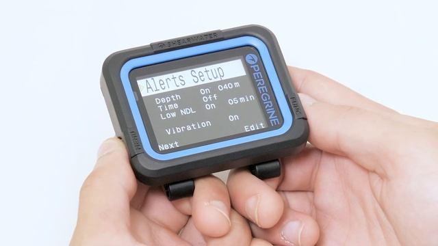 Shearwater Peregrine Personalize Your Settings