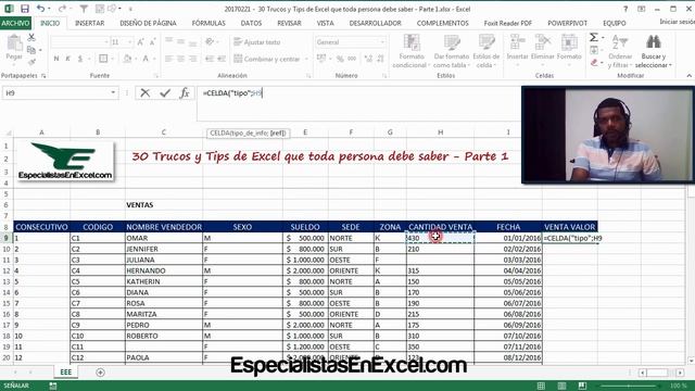 30 Trucos y Tips de Excel que toda persona debe saber - Parte 1 смотреть онлайн