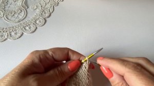 3 способа закрытия спицами V-образной горловины! Выбирайте👌