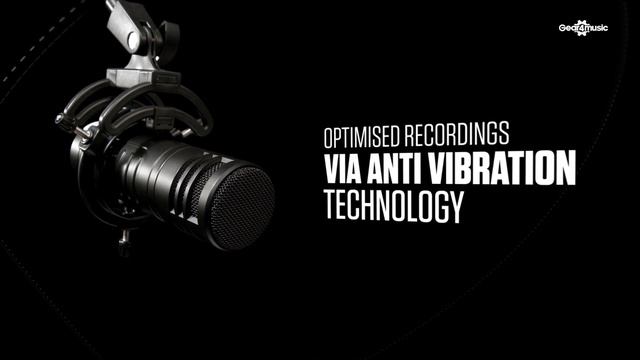 SubZero DB30 Dynamic Podcast Studio Microphone | Gear4music demo смотреть онлайн