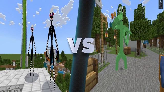 Rainbow Friends Chapter 2 VS Five Nights at Freddy's 2 [FNAF 2] Minecraft PE смотреть онлайн