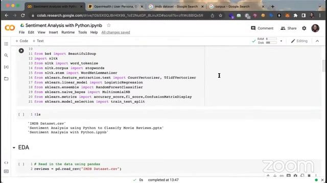 4th Cohort-AI Everyday: Sentiment Analysis Using Python to classify movie reviews смотреть онлайн