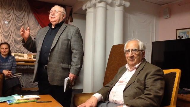 Александр Тимофеевский и Михаил Грозовский в РГДБ смотреть онлайн