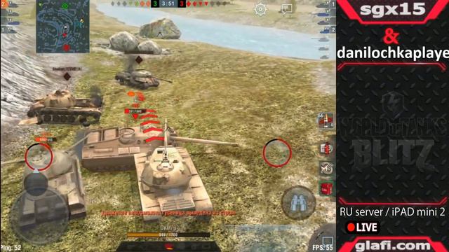 WoT Blitz Мастер на M103 - World of Tanks Blitz M103 (M) смотреть онлайн