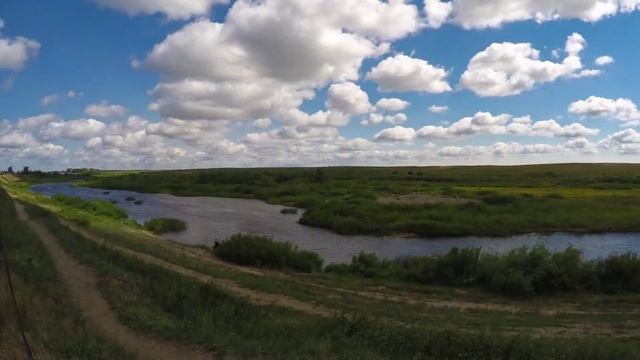 Timelapse Река Тобол. смотреть онлайн