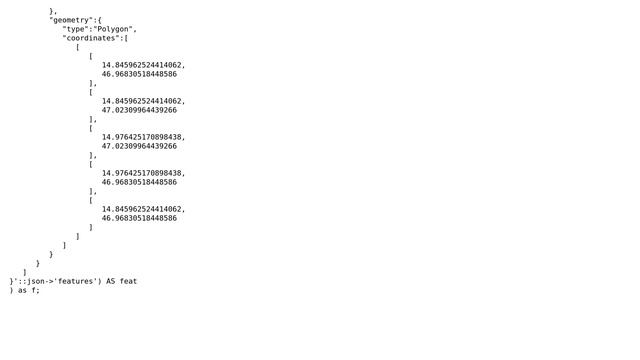 GIS: Force ST_collect to return only a GeometryCollection смотреть онлайн