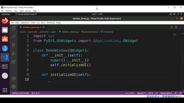 Install PyQt 5 and Create an Empty Window in Python смотреть онлайн